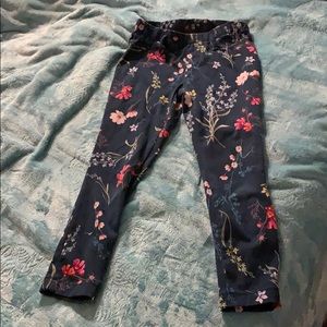 Floral jeggings